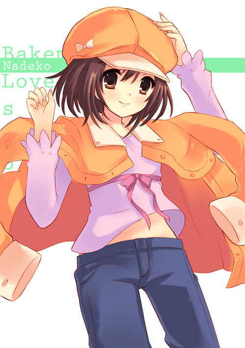 sengoku nadeko (monogatari and 1 more) drawn by peach88