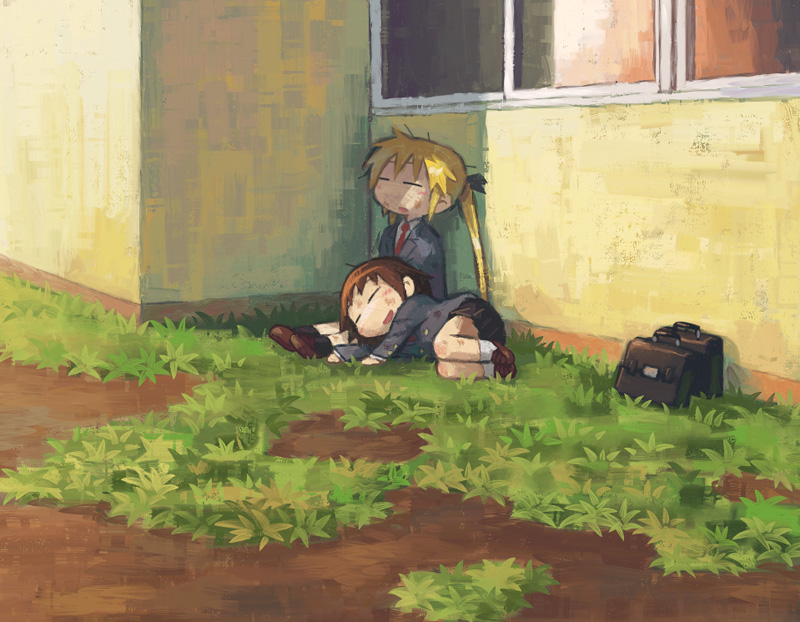 sonya and oribe yasuna (kill me baby) drawn by namu_(nurui_cha)