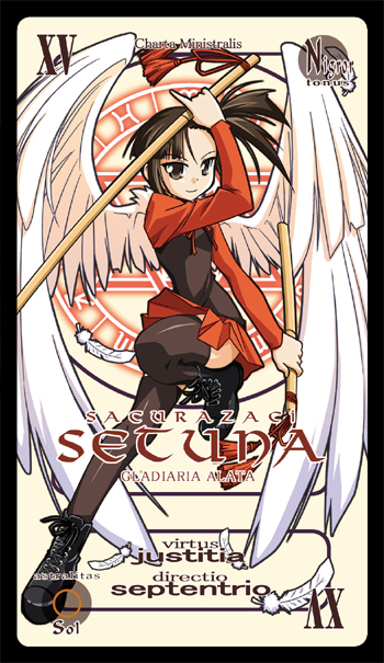 sakurazaki setsuna (mahou sensei negima!) drawn by nino_(ninouchi_irazu)