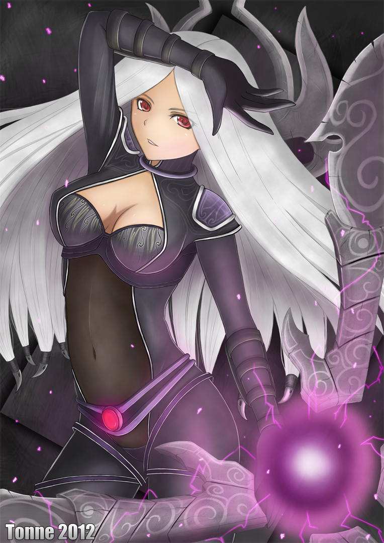 irelia and nightblade irelia (league of legends) drawn by tonnelee