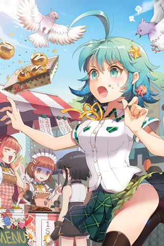 sita vilosa, lucca, gart, and lindt (sword girls) drawn by gilse