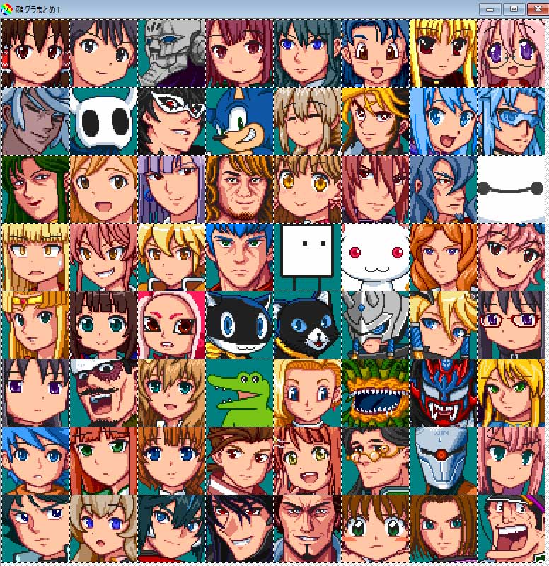 hakurei reimu, akemi homura, saigyouji yuyuko, princess zelda, fate testarossa, and 56 more (touhou and 65 more) drawn by high2