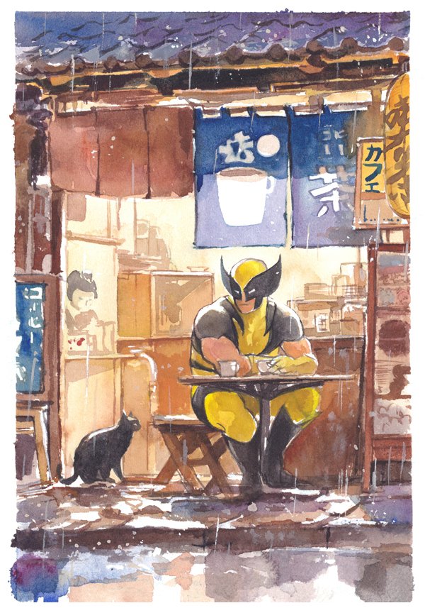 wolverine (marvel and 1 more) drawn by itoscaresme