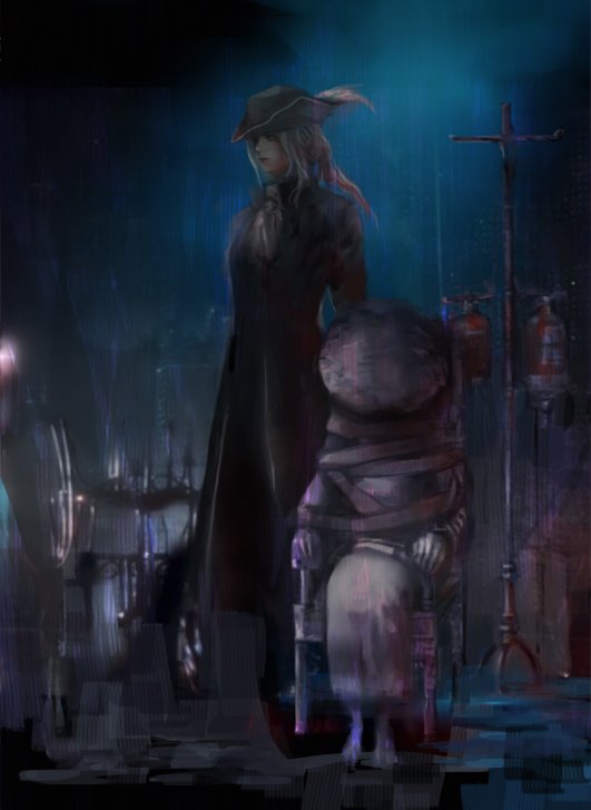 lady maria of the astral clocktower and saint adeline (bloodborne) drawn by nira_(nira_box)