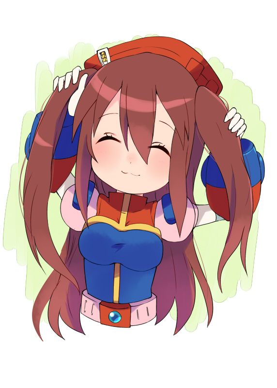 iris (mega man and 1 more) drawn by miyata_(lhr)