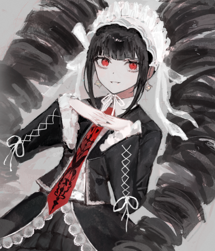 celestia ludenberg (danganronpa and 1 more) drawn by wohinya