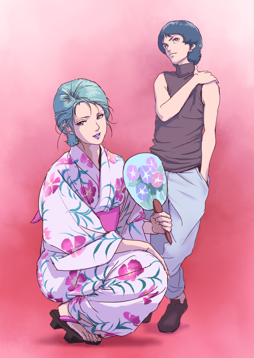 kamille bidan and four murasame (gundam and 1 more) drawn by teikoku_jokyoku