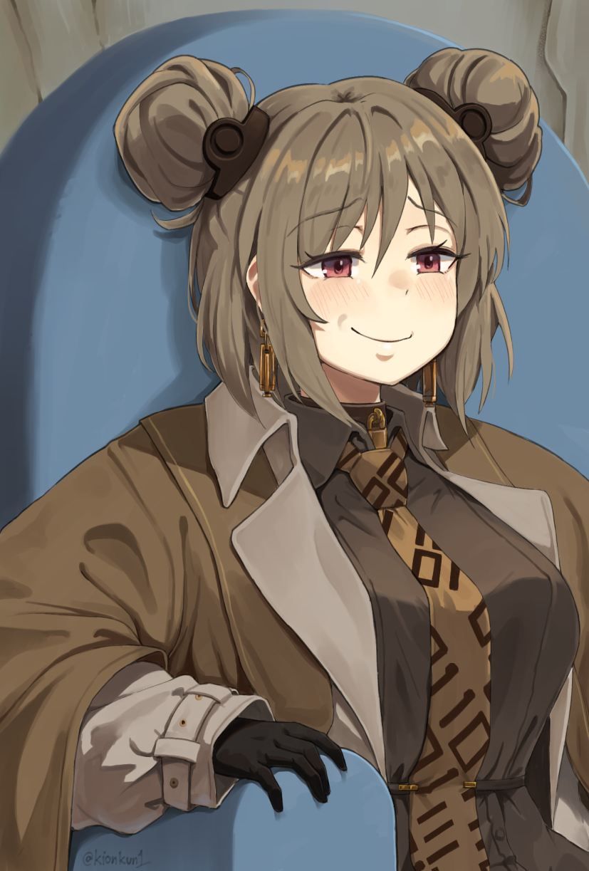 p90 and pooh (girls' frontline and 1 more) drawn by kion-kun