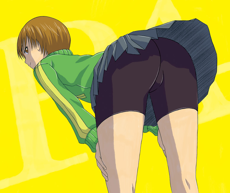 satonaka chie (persona and 1 more) drawn by ranmaru