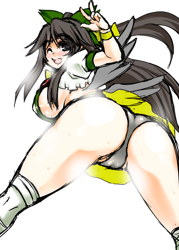 reiuji utsuho (touhou and 1 more) drawn by mabuchoco_m