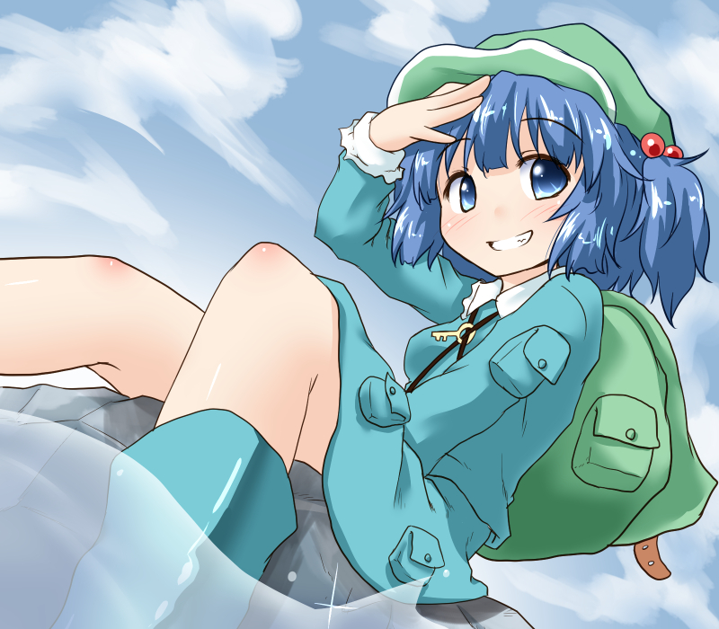 kawashiro nitori (touhou) drawn by natsu_no_koucha