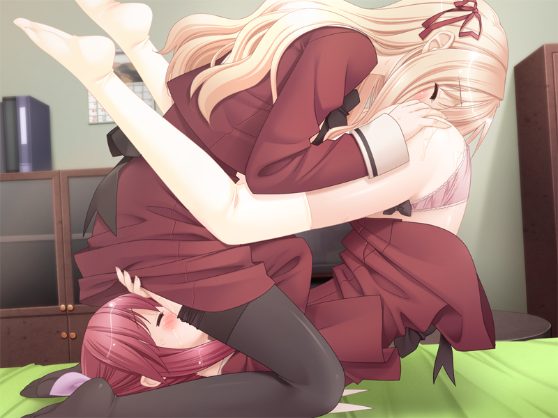 oda nanami and matsubara yuuna (sono hanabira ni kuchizuke wo) drawn by kani_biimu