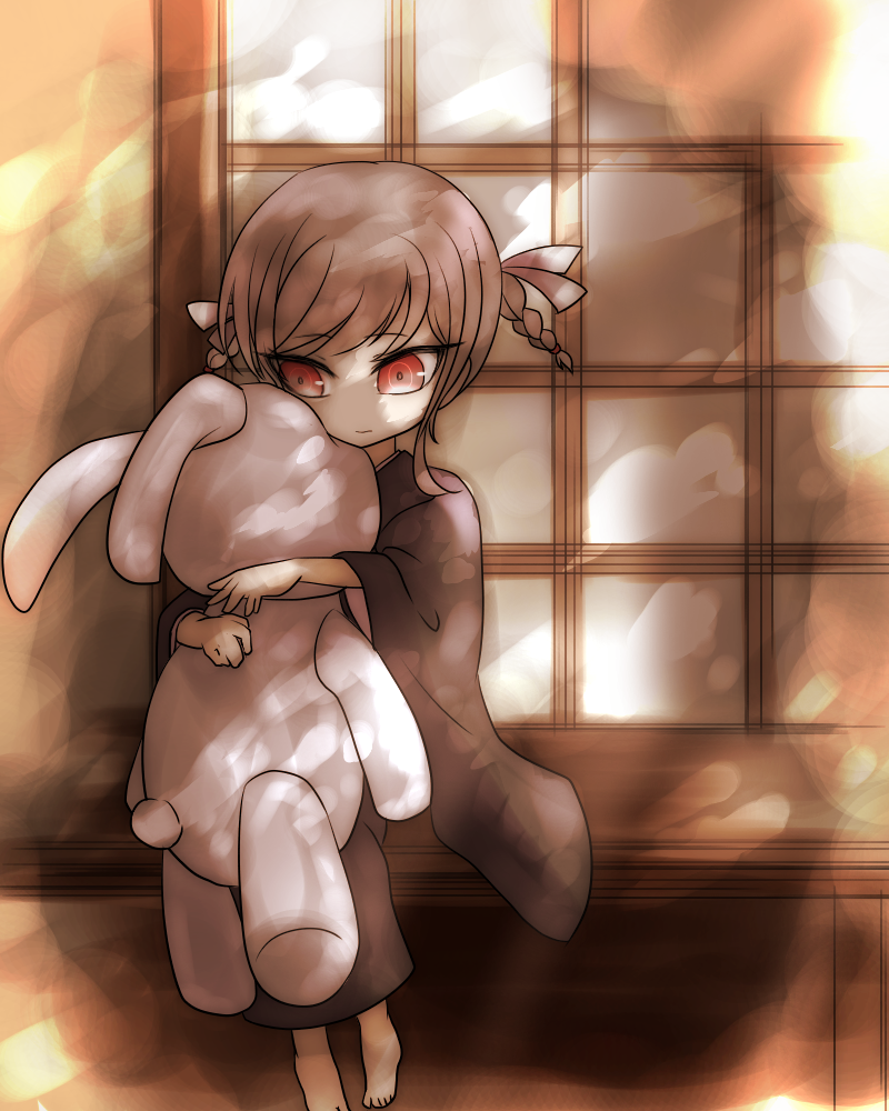 pekoyama peko (danganronpa and 1 more) drawn by zi_huahuo