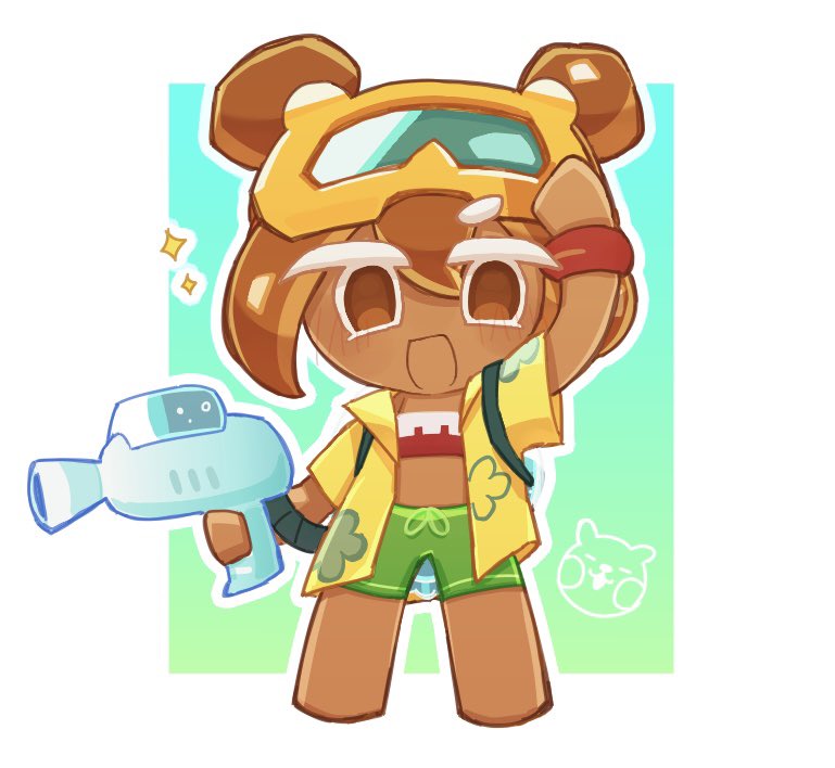 croissant cookie (cookie run and 1 more) drawn by agpgwm