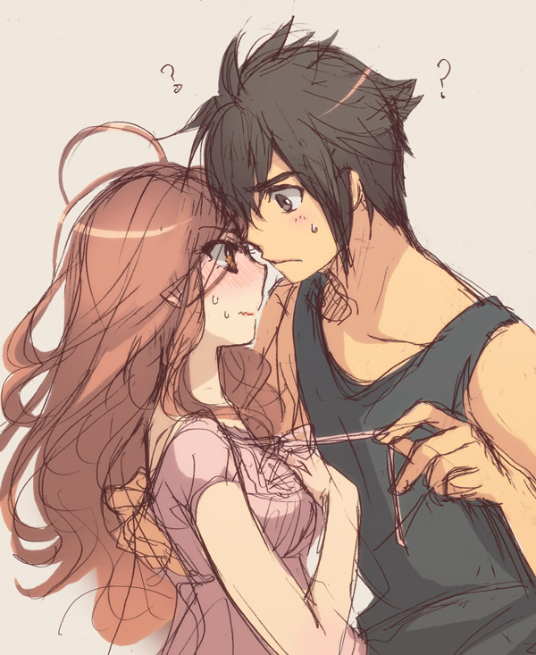 endou mamoru and raimon natsumi (inazuma eleven go and 1 more) drawn by harumi_chihiro