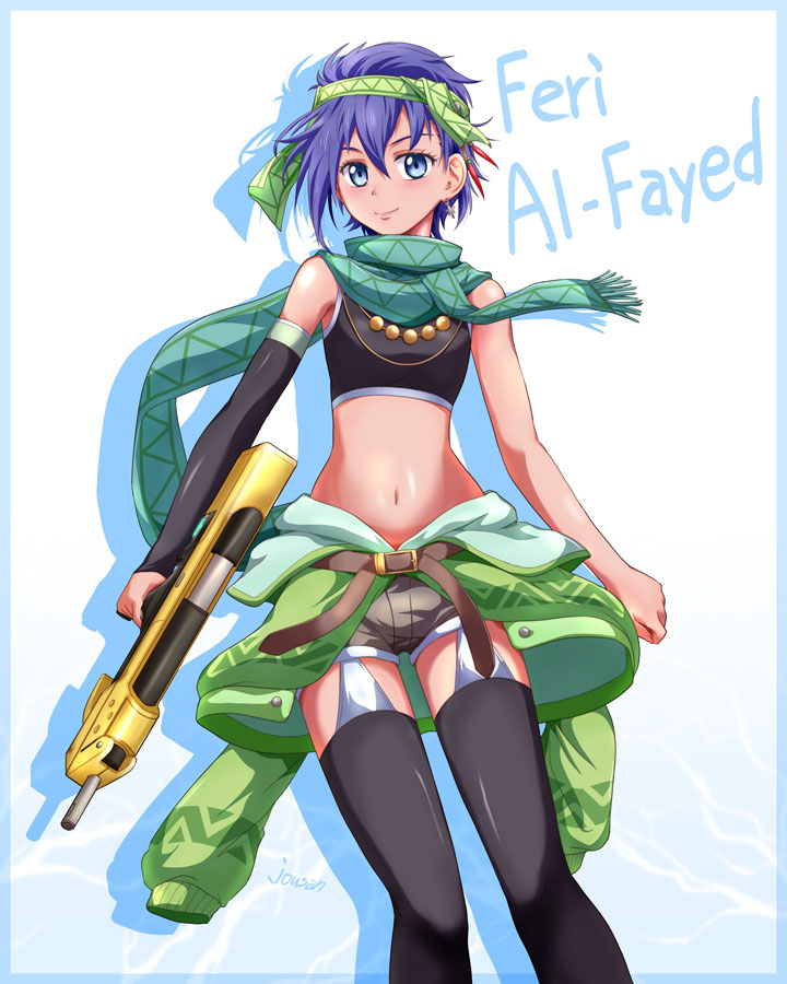 feri al-fayed (eiyuu densetsu and 2 more) drawn by xiacheng_tatsuya