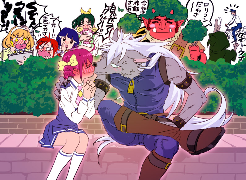 midorikawa nao, kise yayoi, aoki reika, hino akane, hoshizora miyuki, and 4 more (precure and 1 more) drawn by maiko_(setllon)