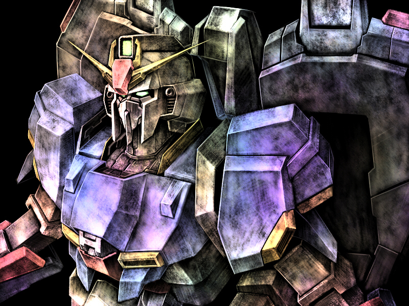 zeta gundam (gundam and 1 more) drawn by tro_(trombe)
