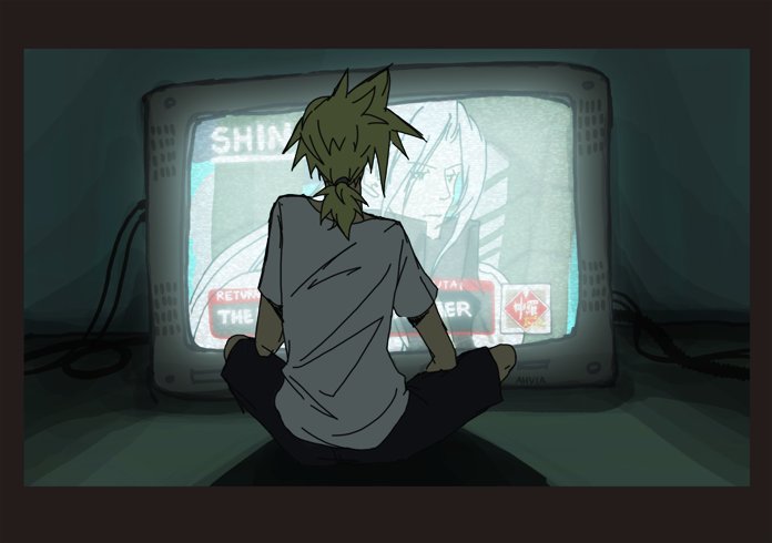cloud strife and sephiroth (final fantasy and 1 more) drawn by cloudcloudcloud
