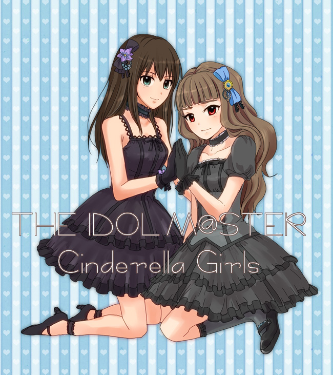 shibuya rin and kamiya nao (idolmaster and 1 more) drawn by len_(meisou)