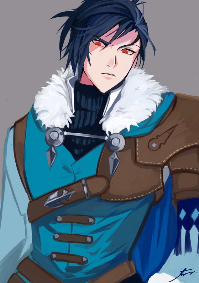 felix hugo fraldarius (fire emblem and 1 more) drawn by kazuha_(kazuha1003)