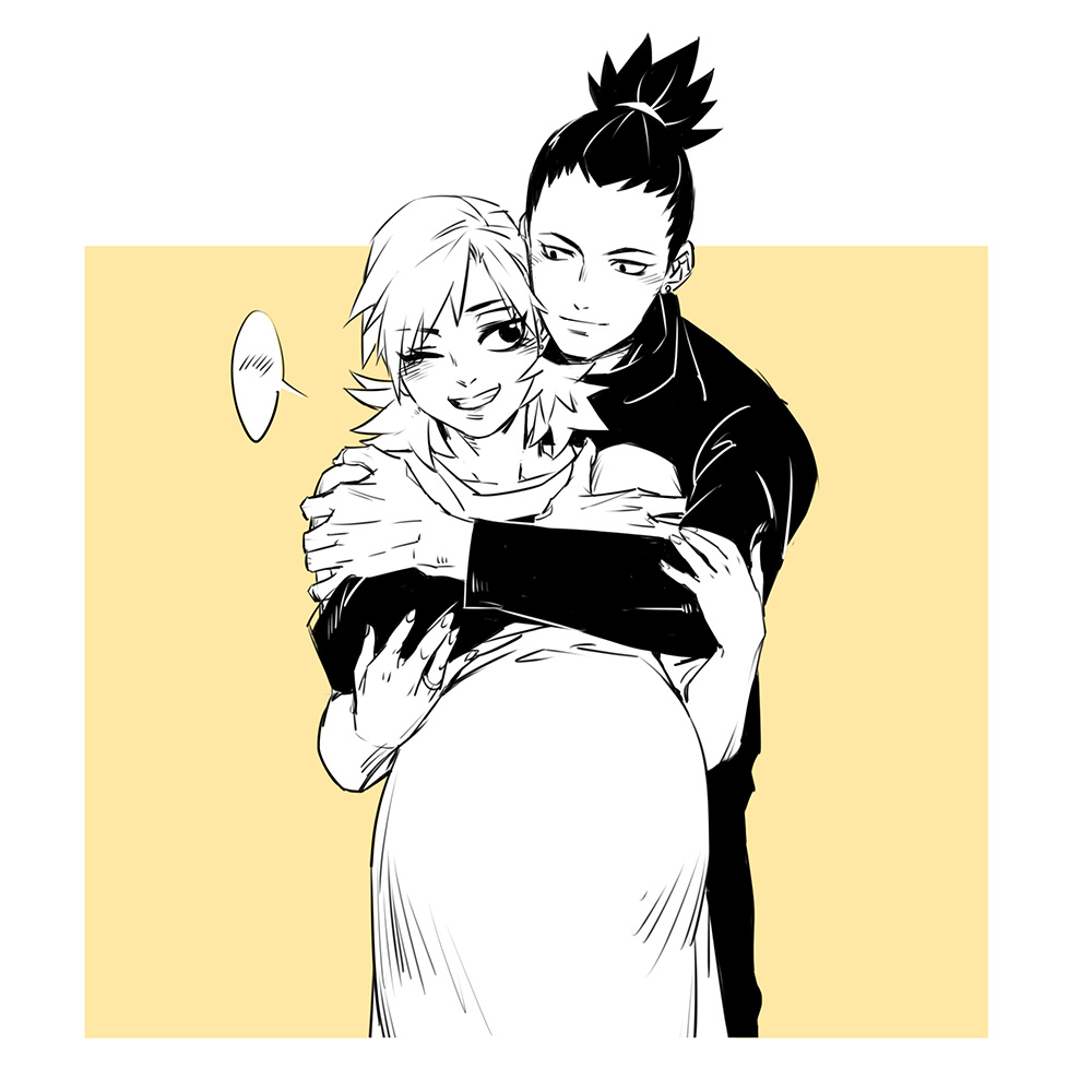 Temari And Nara Shikamaru Naruto And 1 More Drawn By Heise Wanbaolu Danbooru