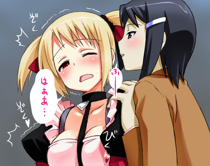 mizutani eri and suzuki ayane (idolmaster and 1 more) drawn by umekichi