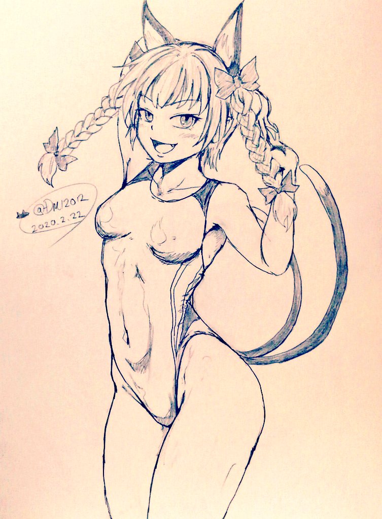 kaenbyou rin (touhou) drawn by d-m_(dii_emu)