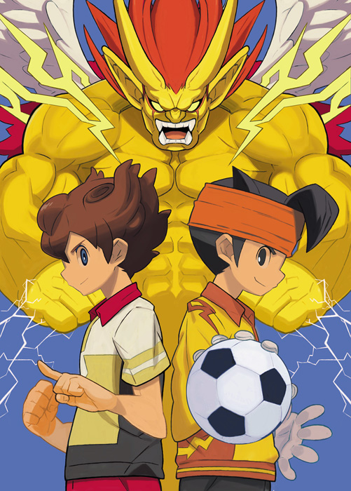 matsukaze tenma and endou mamoru (inazuma eleven go and 1 more) drawn by yuuki_(irodo_rhythm)