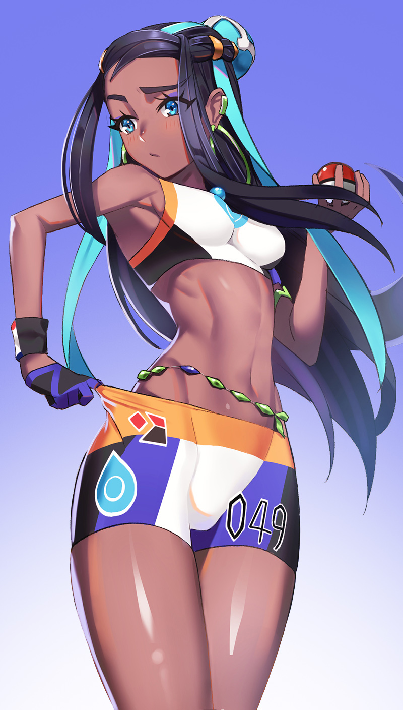 nessa (pokemon and 1 more) drawn by tutler