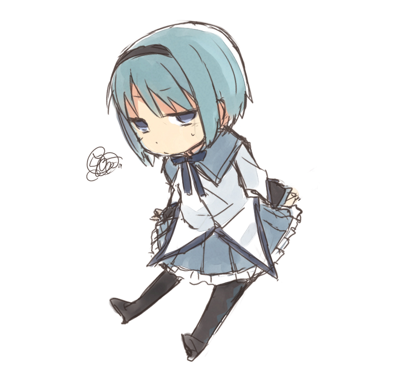 akemi homura and miki sayaka (mahou shoujo madoka magica) drawn by tsuduya_(knt31)