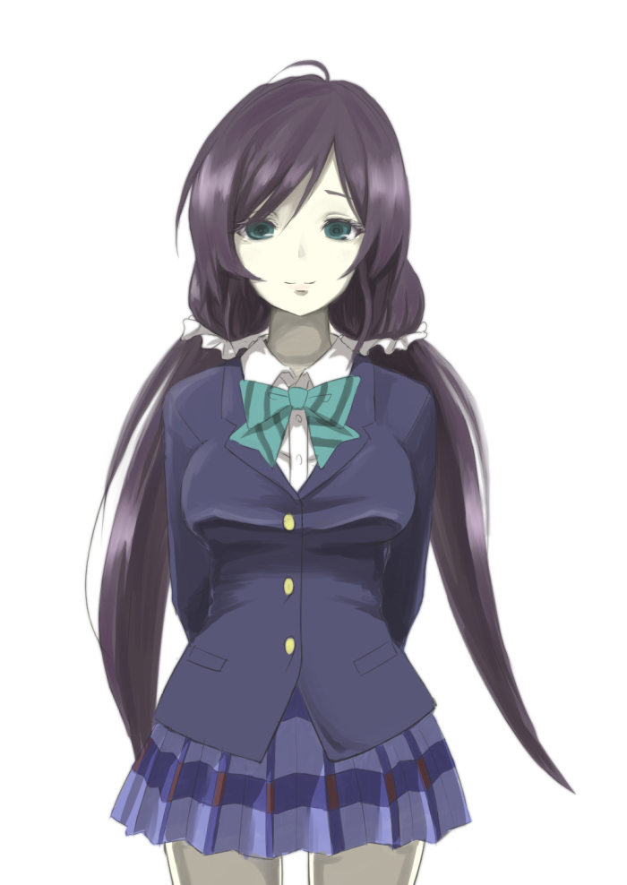 tojo nozomi (love live! and 1 more) drawn by volkies