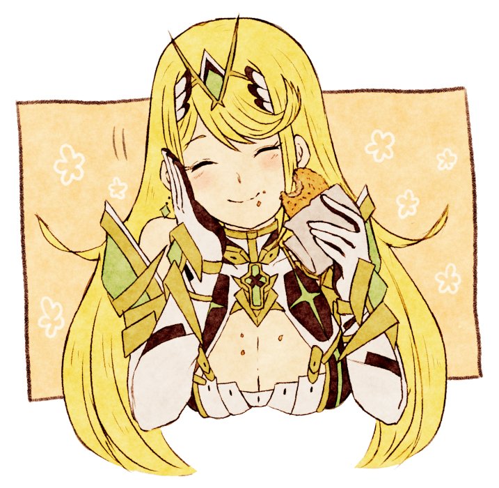 mythra (xenoblade chronicles and 1 more) drawn by asozan_(cocomil)