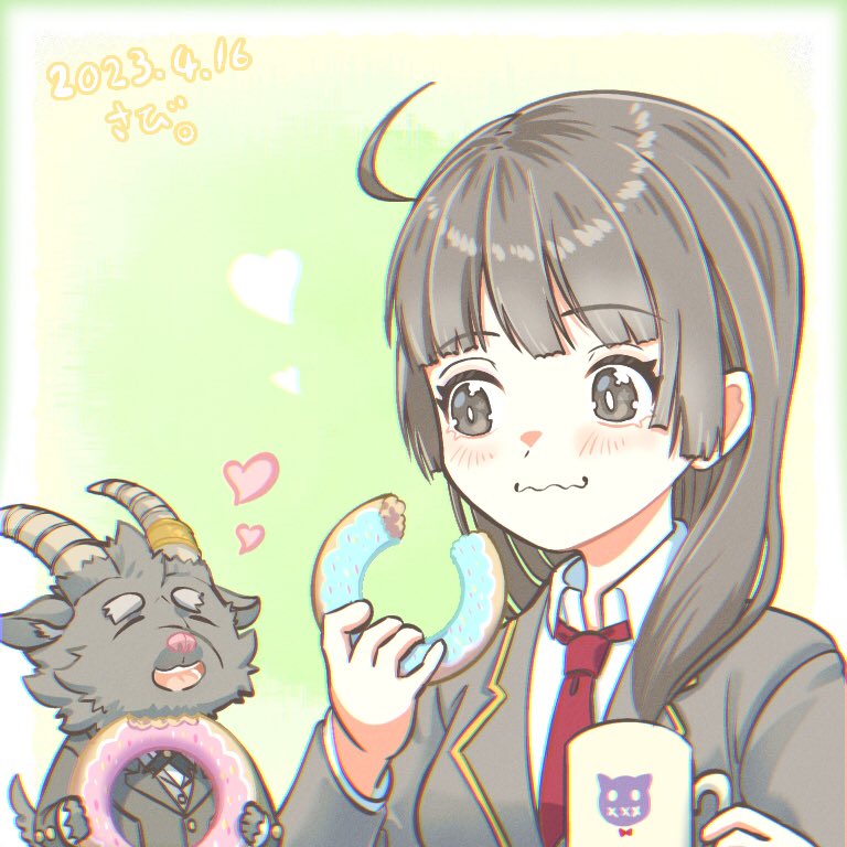 protagonist 2 and salomon (tokyo afterschool summoners) drawn by sabita_kan