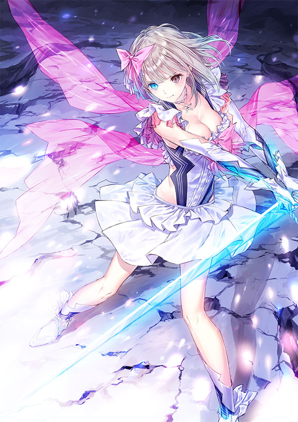 shirai hinako (blue reflection and 1 more) drawn by kishida_mel
