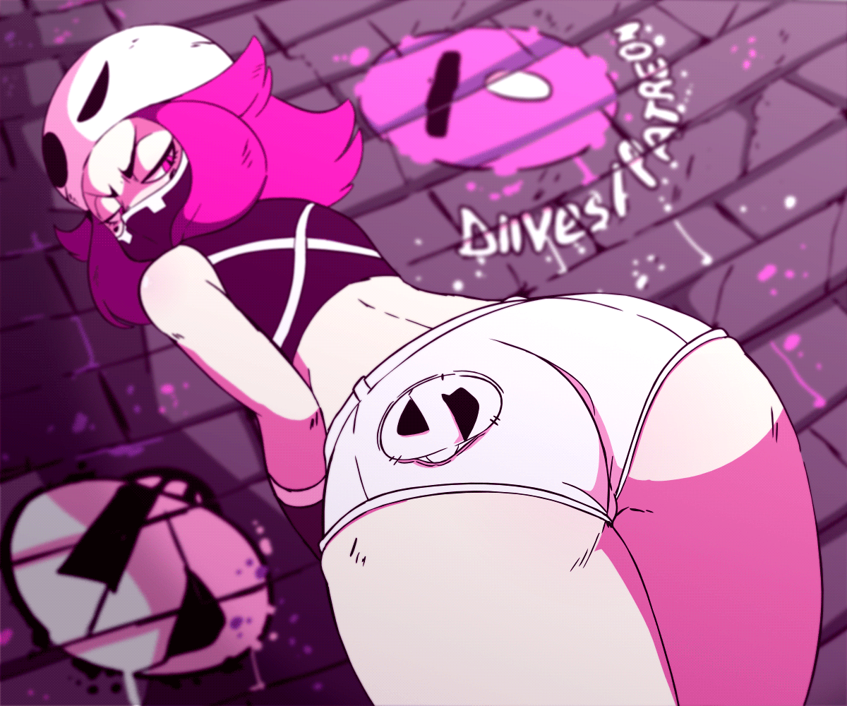team skull grunt (pokemon and 1 more) drawn by diives