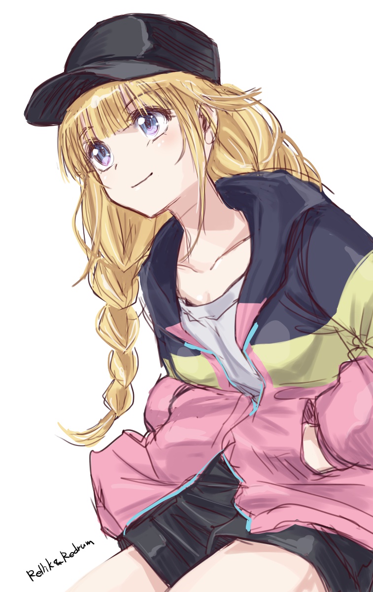 tsukimi eiko (paripi koumei) drawn by jun_(rellik_&_redrum)
