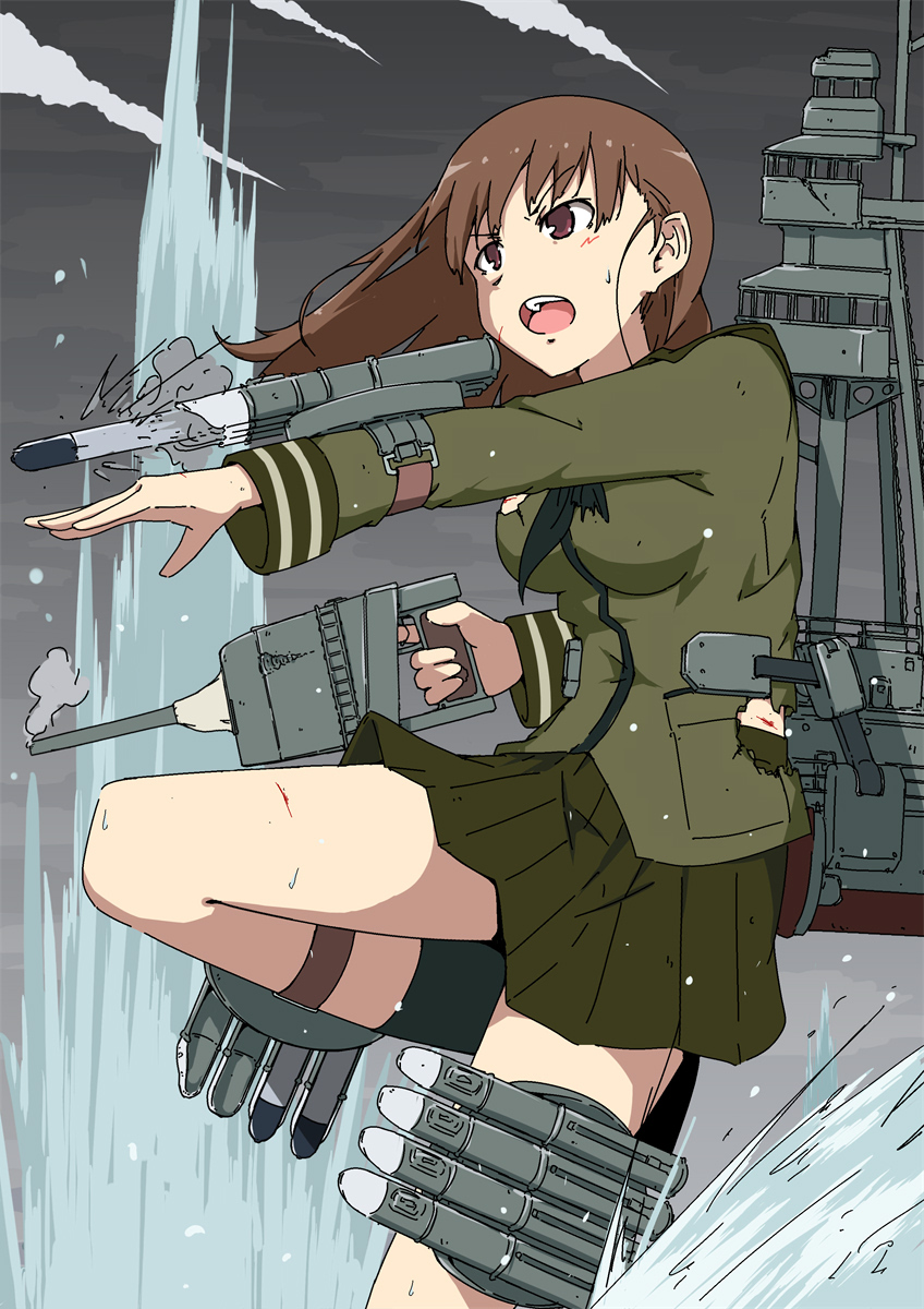 ooi and ooi kai (kantai collection) drawn by necono_(nekonosora1207)