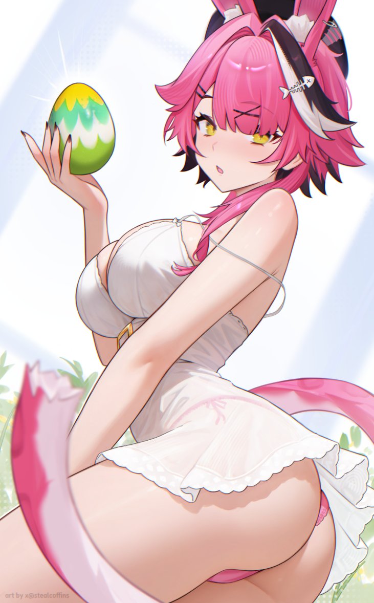 raora panthera (hololive and 1 more) drawn by stealcoffins