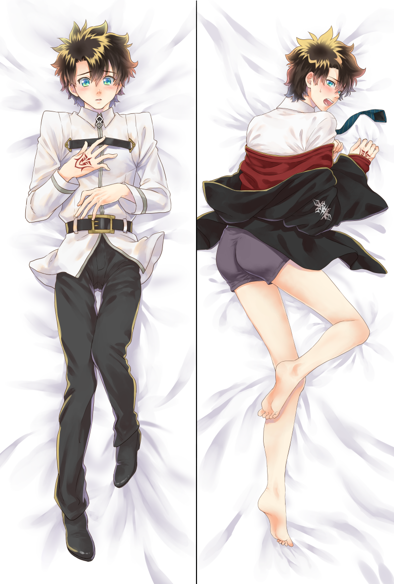 fujimaru ritsuka (fate and 1 more) drawn by kapiyarou