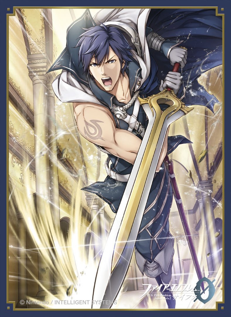 chrom (fire emblem and 2 more) drawn by yamada_koutarou