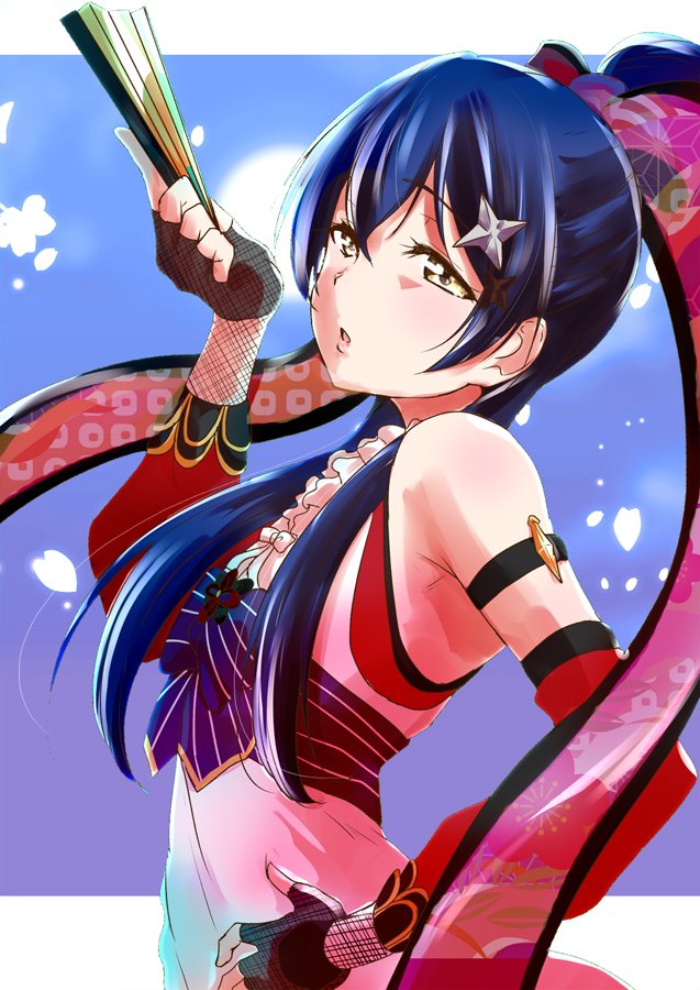 sonoda umi (love live! and 2 more) drawn by urutsu_sahari