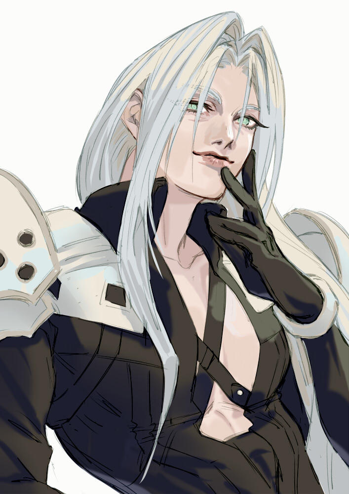 sephiroth (final fantasy and 1 more) drawn by vendobear