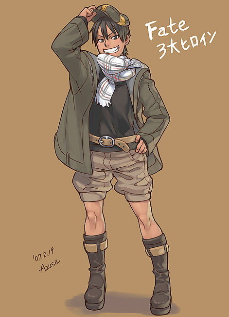 makidera kaede (fate and 1 more) drawn by azusa_(hws)