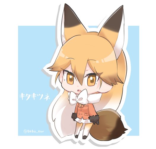 ezo red fox (kemono friends) drawn by tatsuno_newo