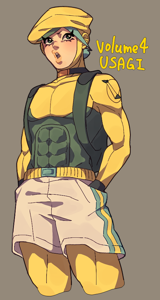usagi aloha'oe (jojo no kimyou na bouken and 1 more) drawn by siniy