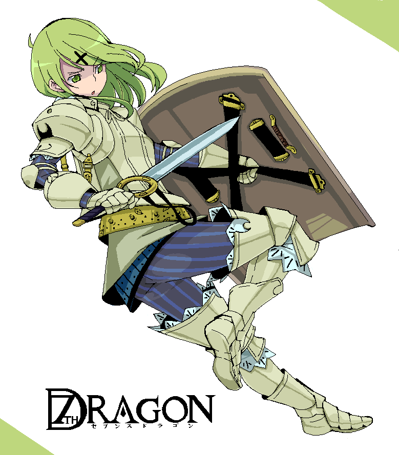 knight and kate (7th dragon) drawn by amami_amayu
