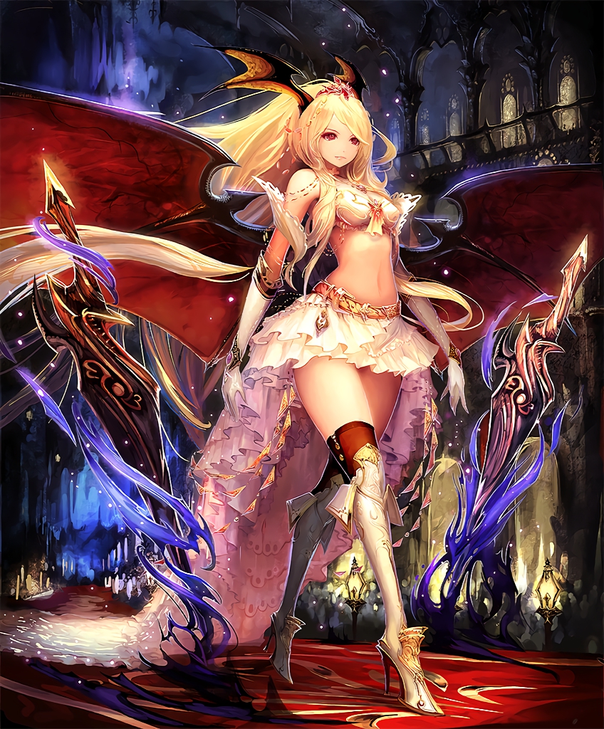 queen vampire (shingeki no bahamut and 1 more) drawn by tachikawa_mushimaro