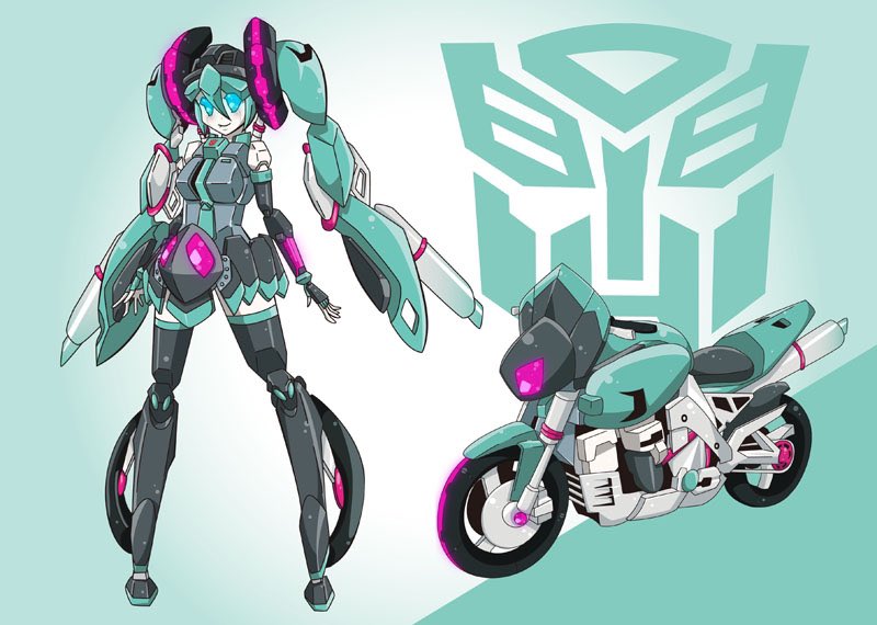 hatsune miku (vocaloid and 1 more) drawn by mirapedo