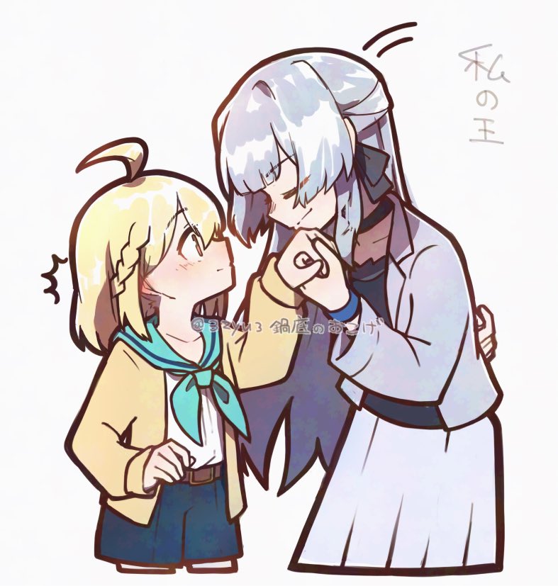 yukishiro akira and otori michiru (shoujo kageki revue starlight and 1 more) drawn by nabezoko_no_okoge